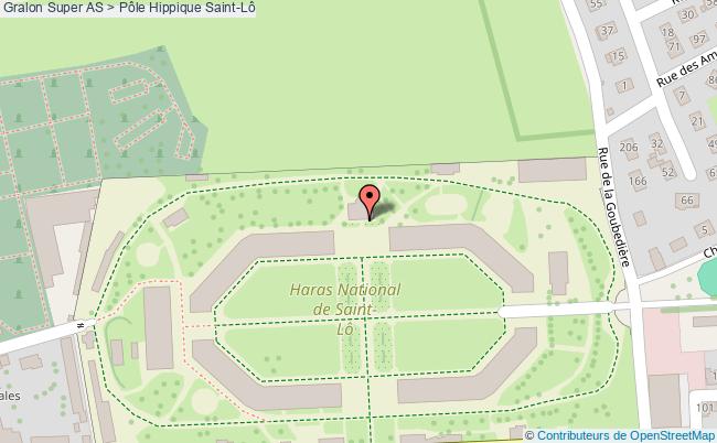 plan Super As > Pôle Hippique Saint-Lô