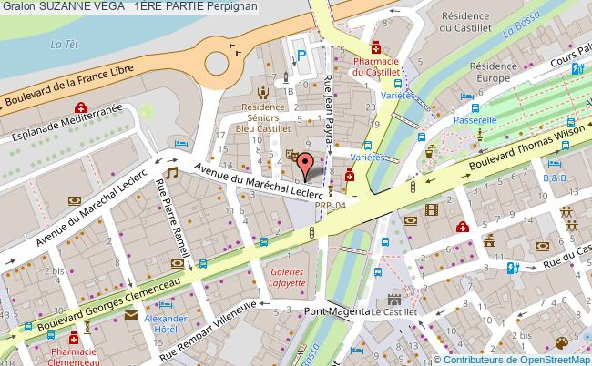 plan Suzanne Vega + 1Ère Partie Perpignan