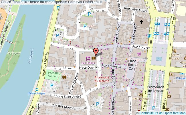 plan Tapatoulu : Heure Du Conte Spéciale Carnaval Châtellerault