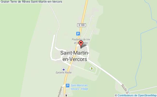 plan Terre De Rêves Saint-Martin-en-Vercors