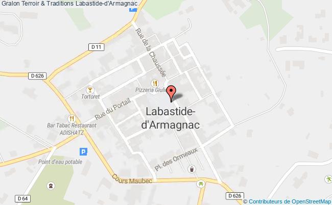 plan Terroir & Traditions Labastide-d'Armagnac