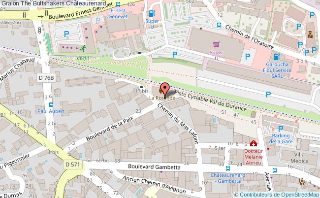 plan The Buttshakers Châteaurenard