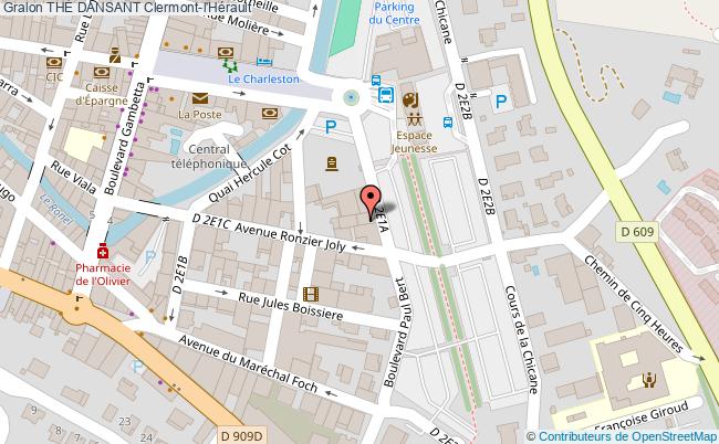 plan ThÉ Dansant Clermont-l'Hérault