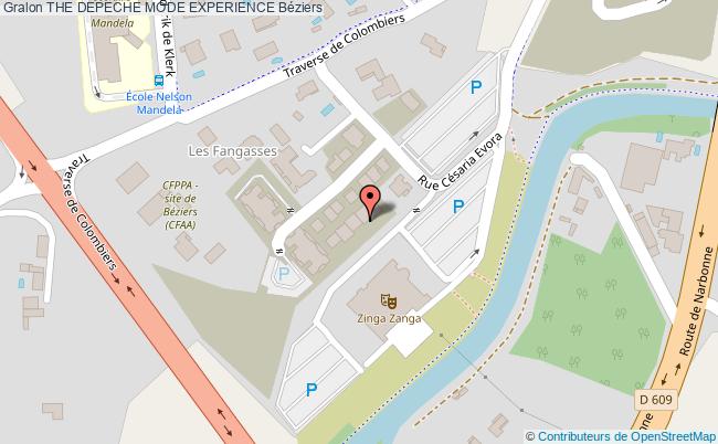 plan The Depeche Mode Experience Béziers