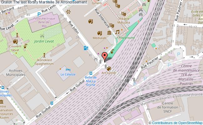 plan The Last Library Marseille