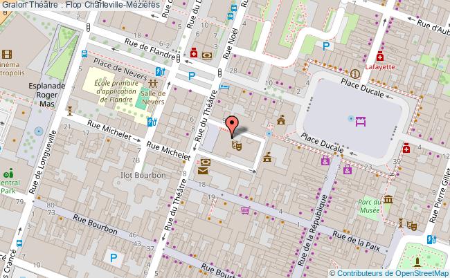 plan Théâtre : Flop Charleville-Mézières