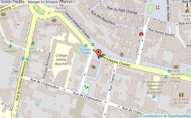 plan Théâtre : Manger Un Phoque Chartres