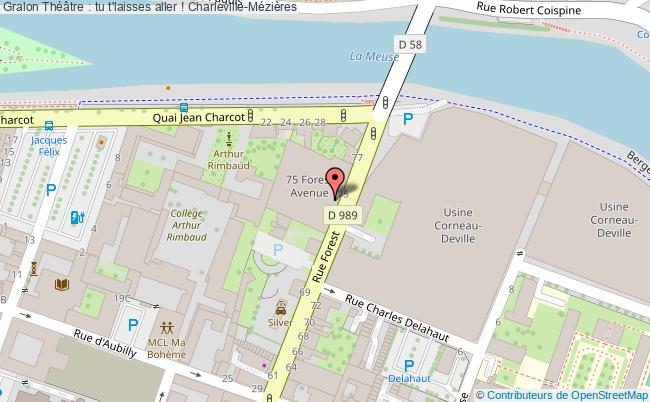 plan Théâtre : Tu T'laisses Aller ! Charleville-Mézières