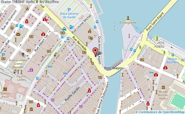 plan Théâtre: Après Le Feu Bayonne