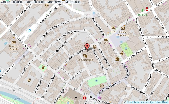 plan Théâtre - "nom De Code : Marichiweu" Marmande