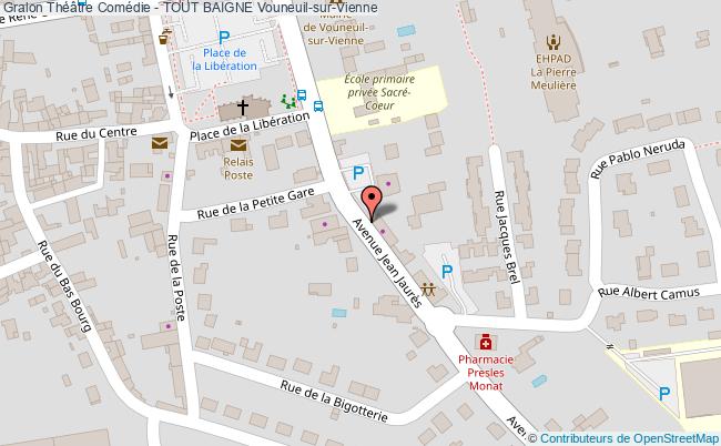 plan Théâtre Comédie - Tout Baigne Vouneuil-sur-Vienne