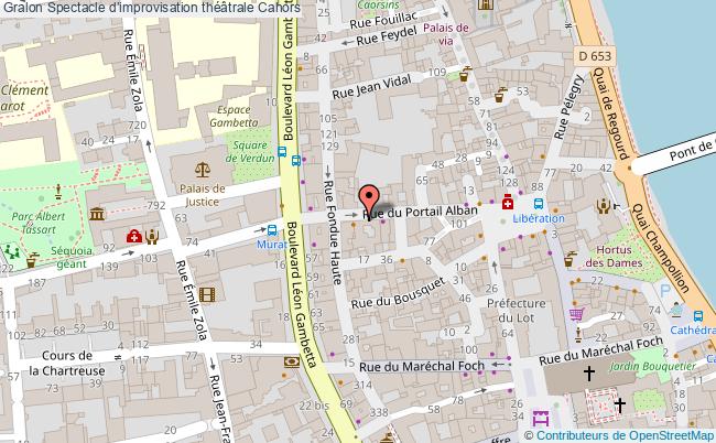 plan Théâtre D'improvisation Cahors