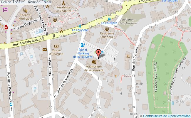 plan Théâtre - Kolizion Epinal