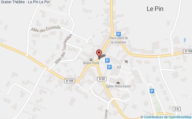 plan Théâtre - Le Pin Le Pin