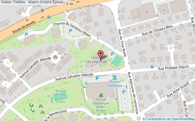 plan Théâtre - Match D'impro Epinal