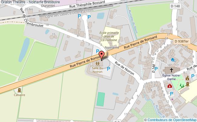 plan Théâtre - Noirterre Bressuire