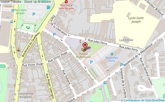 plan Théâtre - Stand Up Bressuire