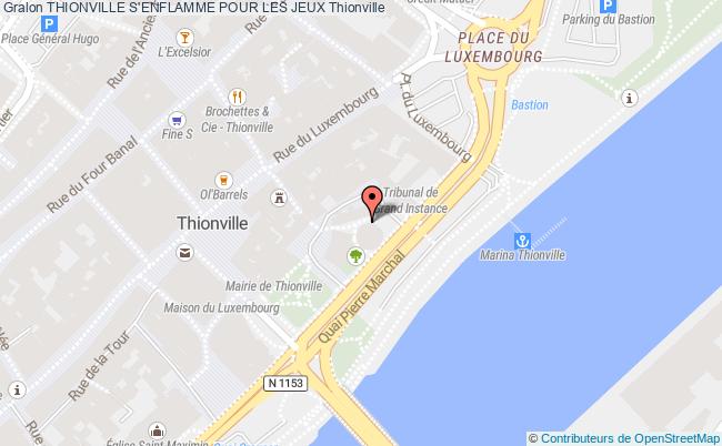 plan Thionville S'enflamme Pour Les Jeux Thionville