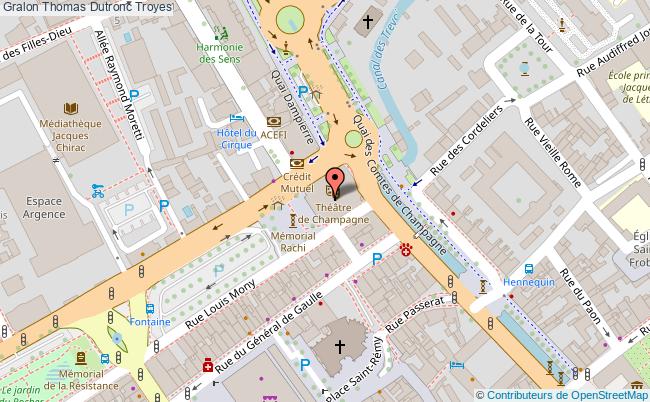 plan Thomas Dutronc Troyes