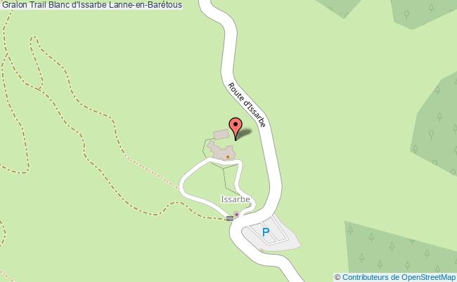 plan Trail Blanc D'issarbe Lanne-en-Barétous