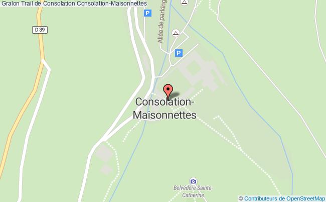 plan Trail De Consolation Consolation-Maisonnettes