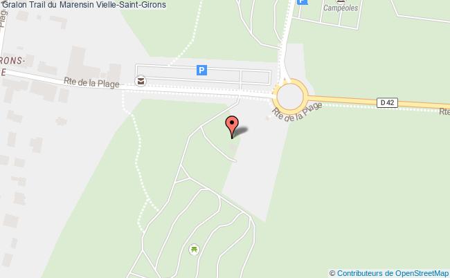 plan Trail Du Marensin Vielle-Saint-Girons