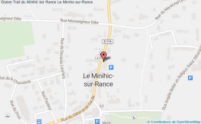 plan Trail Du Minihic Sur Rance Le Minihic-sur-Rance