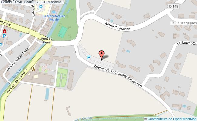 plan Trail Saint Roch Montolieu