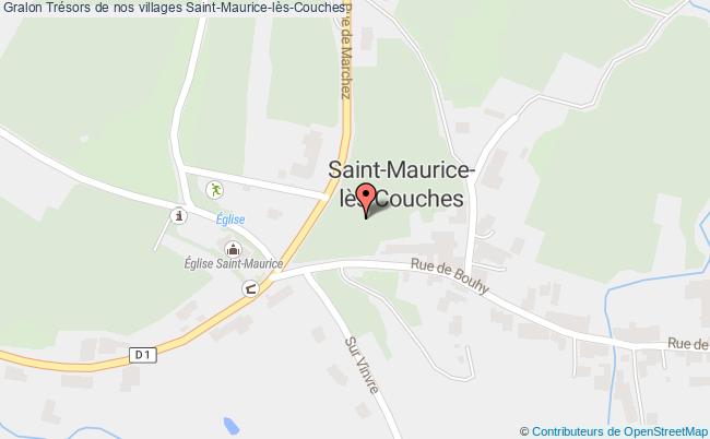 plan Trésors De Nos Villages Saint-Maurice-lès-Couches