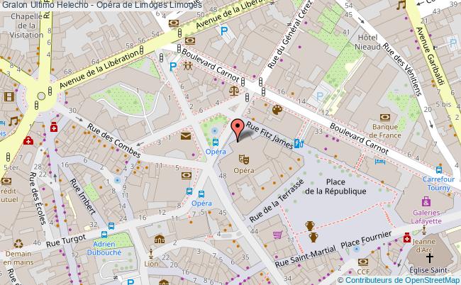 plan Ultimo Helecho - Opéra De Limoges Limoges