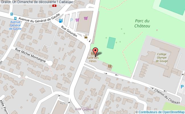 plan Un Dimanche De Découverte ! Cadaujac