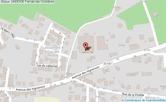 plan Undone Ferrals-les-Corbières