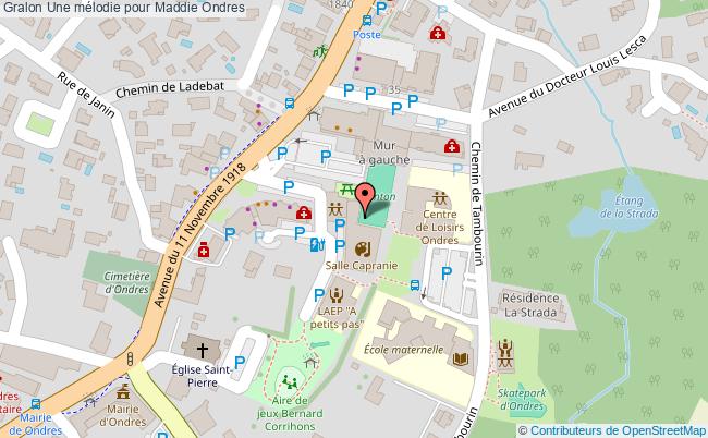 plan Une Mélodie Pour Maddie Ondres