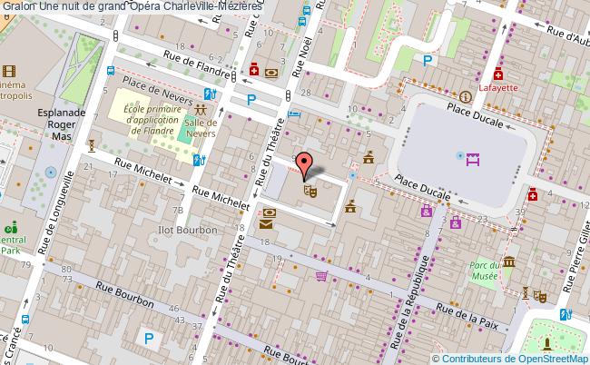 plan Une Nuit De Grand Opéra Charleville-Mézières
