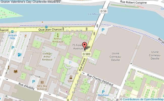 plan Valentine's Day Charleville-Mézières