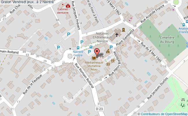 plan Vendredi Jeux...à 2 Naintré