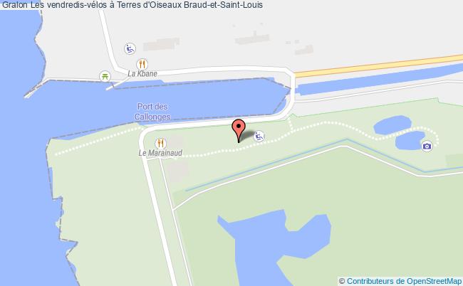 plan Vendredi Vélo à Terres D'oiseaux Braud-et-Saint-Louis