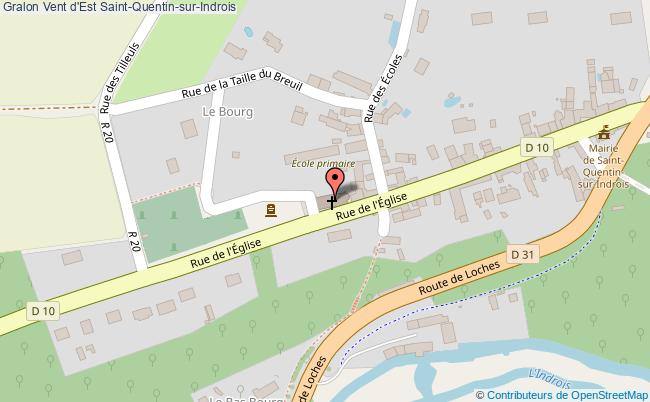plan Vent D'est Saint-Quentin-sur-Indrois