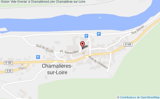 plan Vide-grenier à Chamalières/loire Chamalières-sur-Loire
