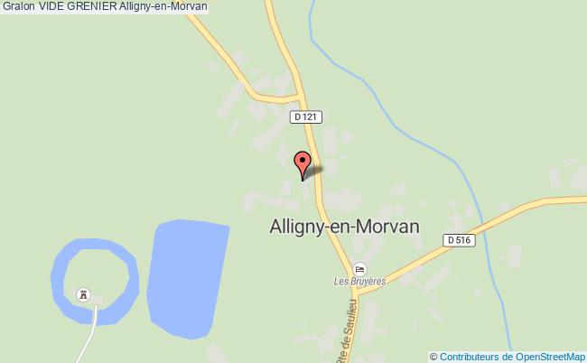 plan Vide Grenier Alligny-en-Morvan