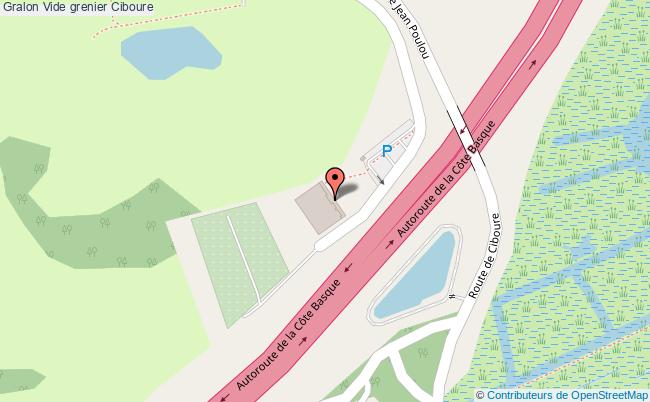 plan Vide Grenier Ciboure