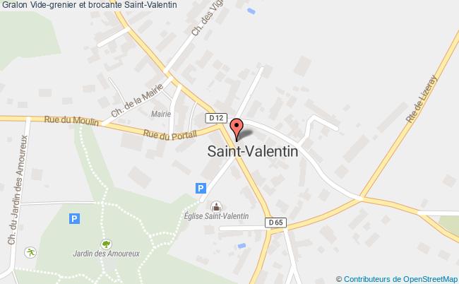 plan Vide-grenier Et Brocante Saint-Valentin