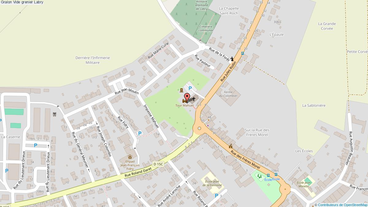 plan Vide Grenier Labry