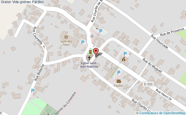 plan Vide-grenier Pardies