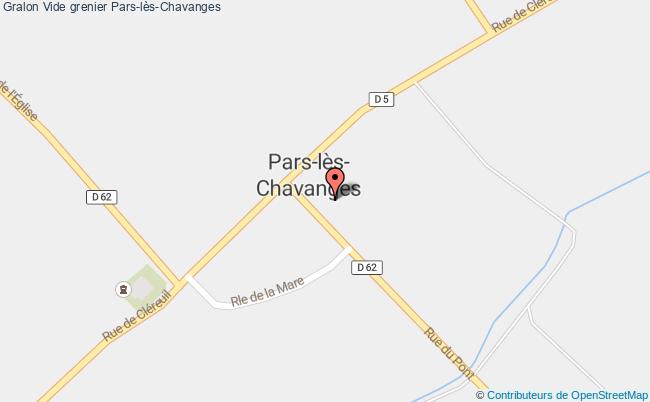 plan Vide Grenier Pars-lès-Chavanges