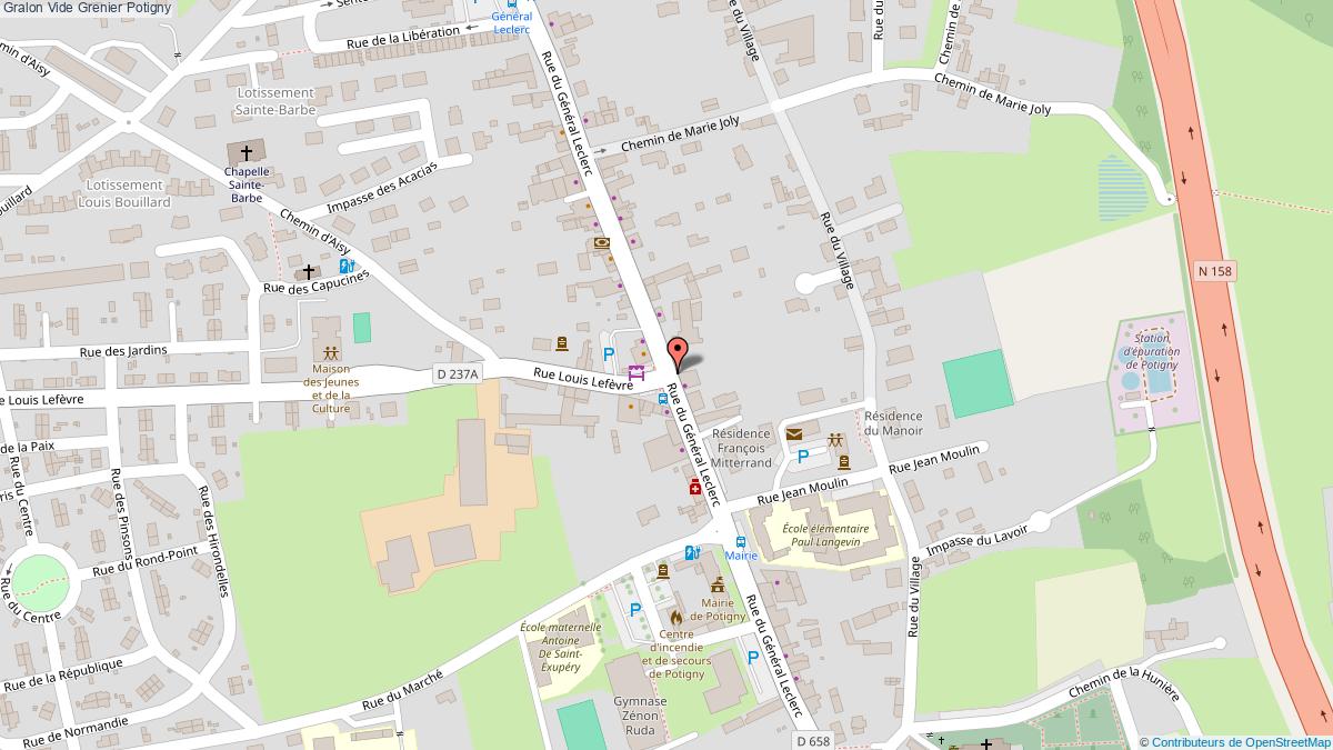 plan Vide Grenier Potigny