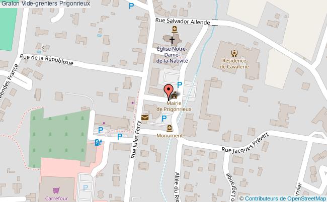 plan Vide Grenier Prigonrieux