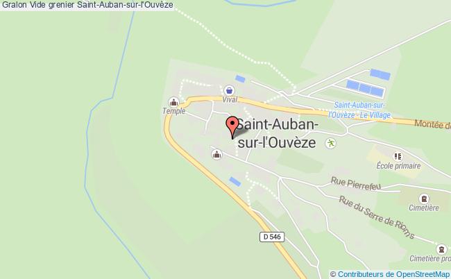 plan Vide Grenier Saint-Auban-sur-l'Ouvèze