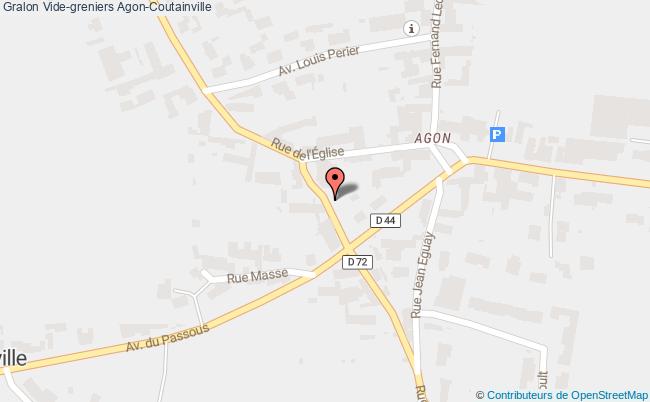 plan Vide-greniers Agon-Coutainville