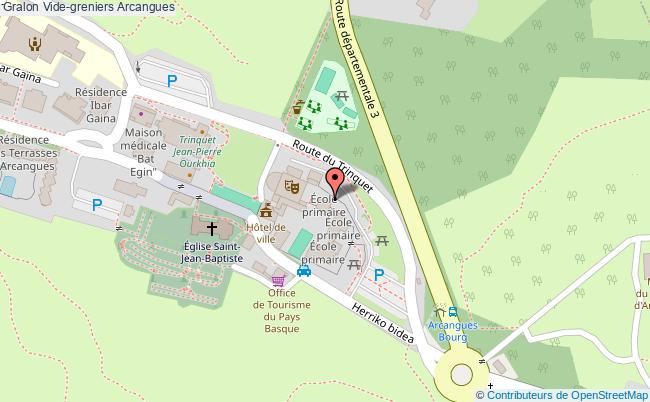 plan Vide-greniers Arcangues